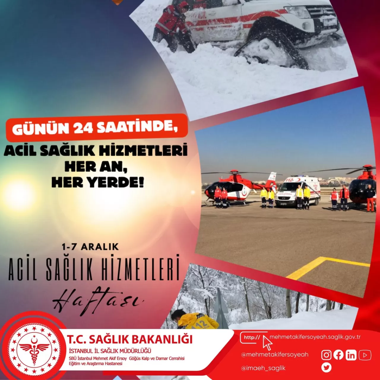 SBÜ İstanbul Mehmet Akif Ersoy Hastanesi'nde 7/24 Kesintisiz Acil Sağlık Hizmeti