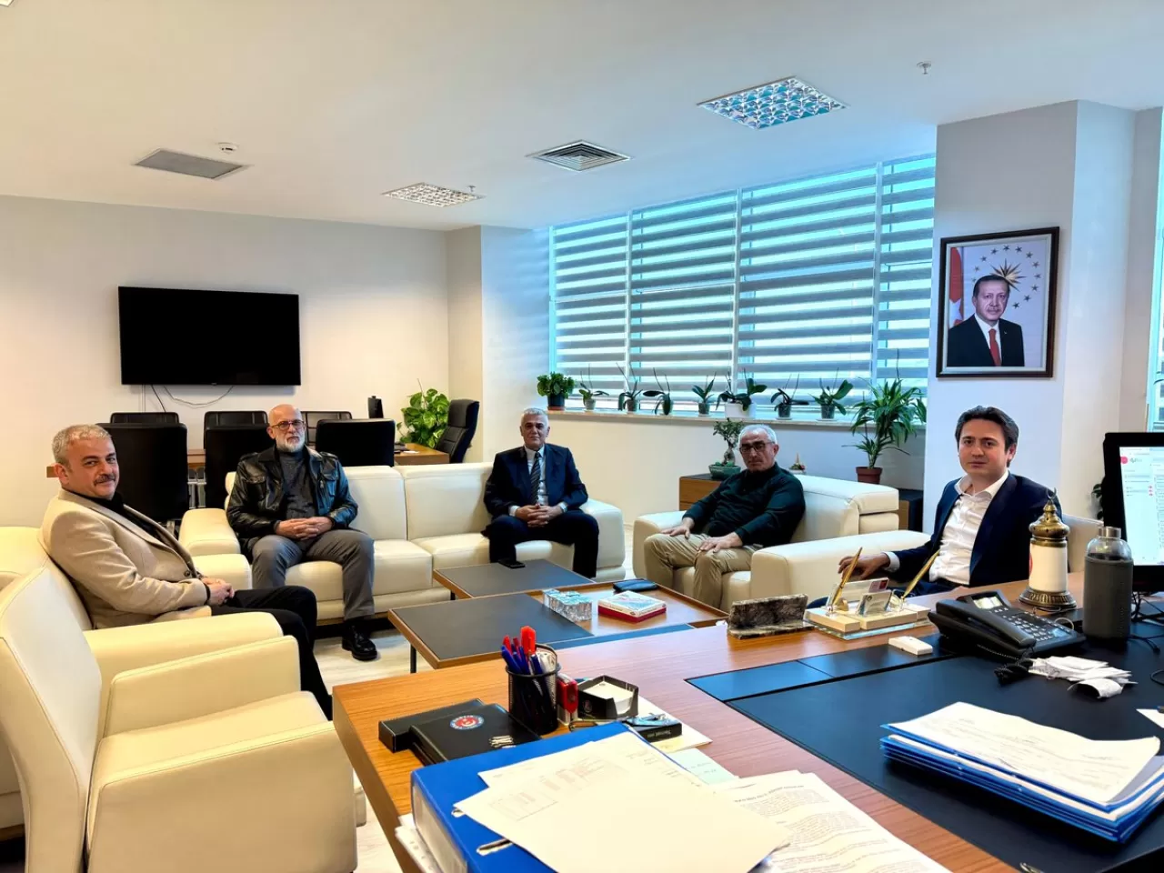 Muğla Eğitim ve Araştırma Hastanesi'nde Üst Düzey Ziyaret