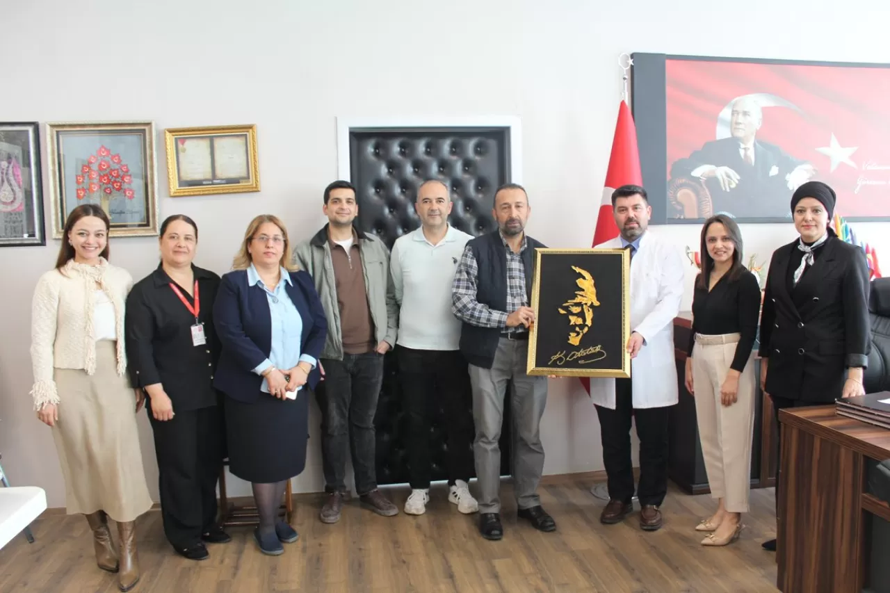 Osmaniye'de TRSM Danışanlarından Başhekim'e Anlamlı Ziyaret