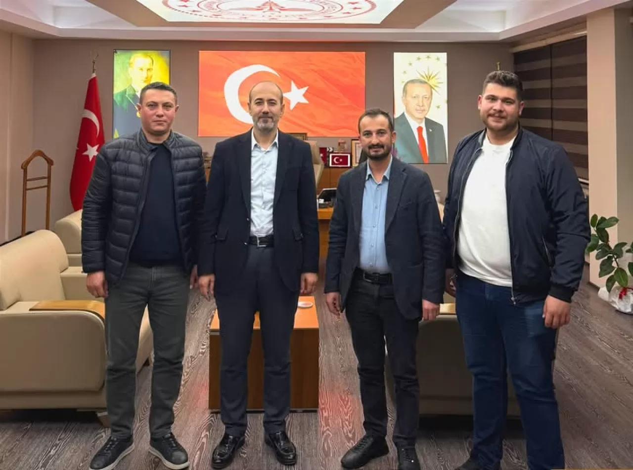 Karacaören AK Parti Teşkilatından İl Sağlık Müdürüne Ziyaret