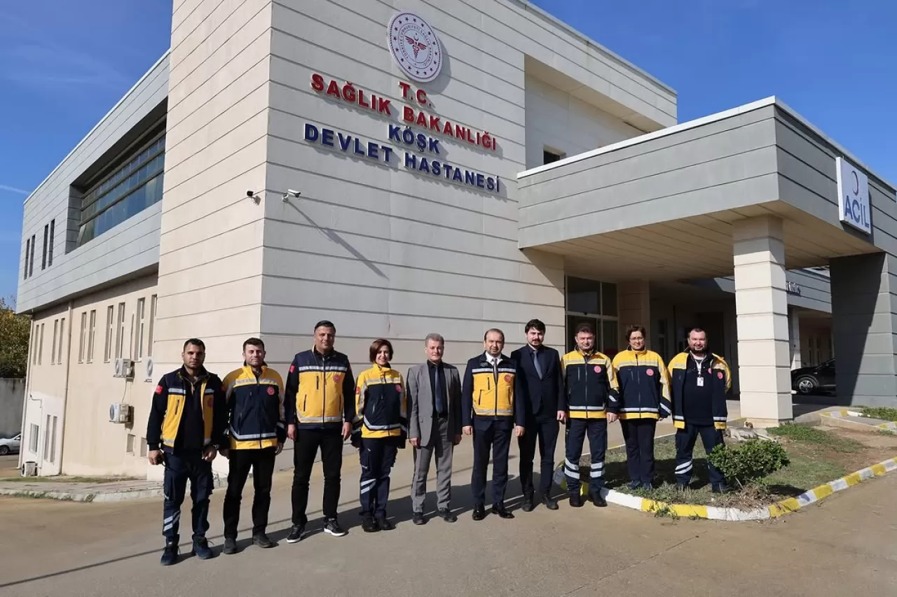 Aydın İl Sağlık Müdürü Dr. Eser Şenkul, Köşk İlçesi'ndeki Sağlık Hizmetlerini Yerinde İnceledi