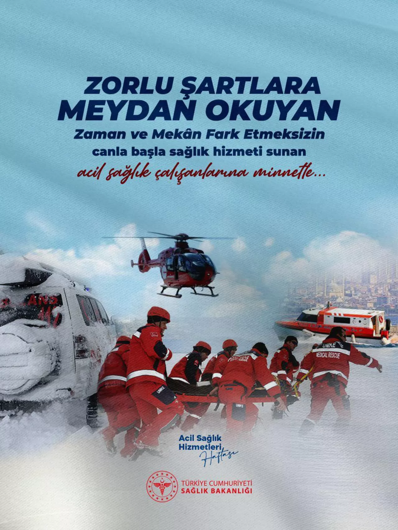 Diyarbakır Selahaddin Eyyubi Devlet Hastanesi'nden Acil Sağlık Hizmetleri Haftası Mesajı