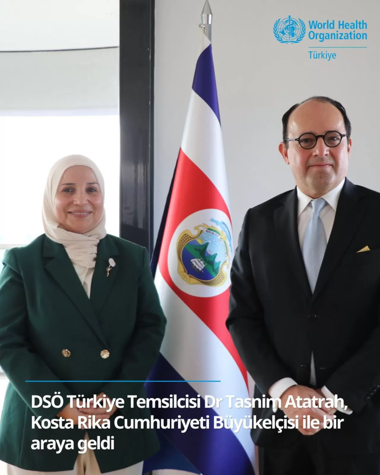 DSÖ ve Kosta Rika, Türkiye'de Kadın Sağlığı ve Sürdürülebilir Kalkınma İçin İş Birliğini Görüştü