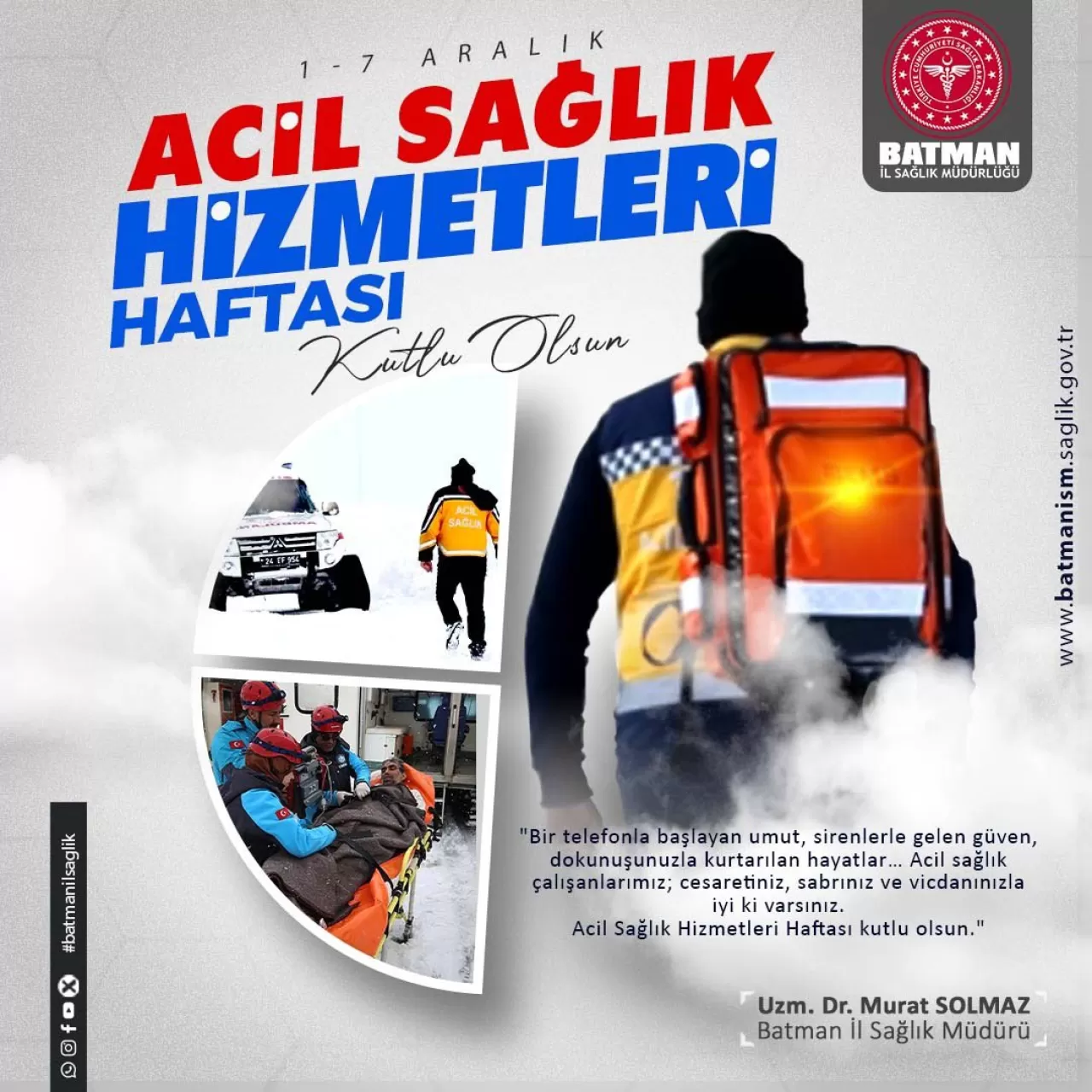 Batman'da 112 Acil Sağlık Ekibi Hayat Kurtaran Çalışmalarıyla Göz Dolduruyor