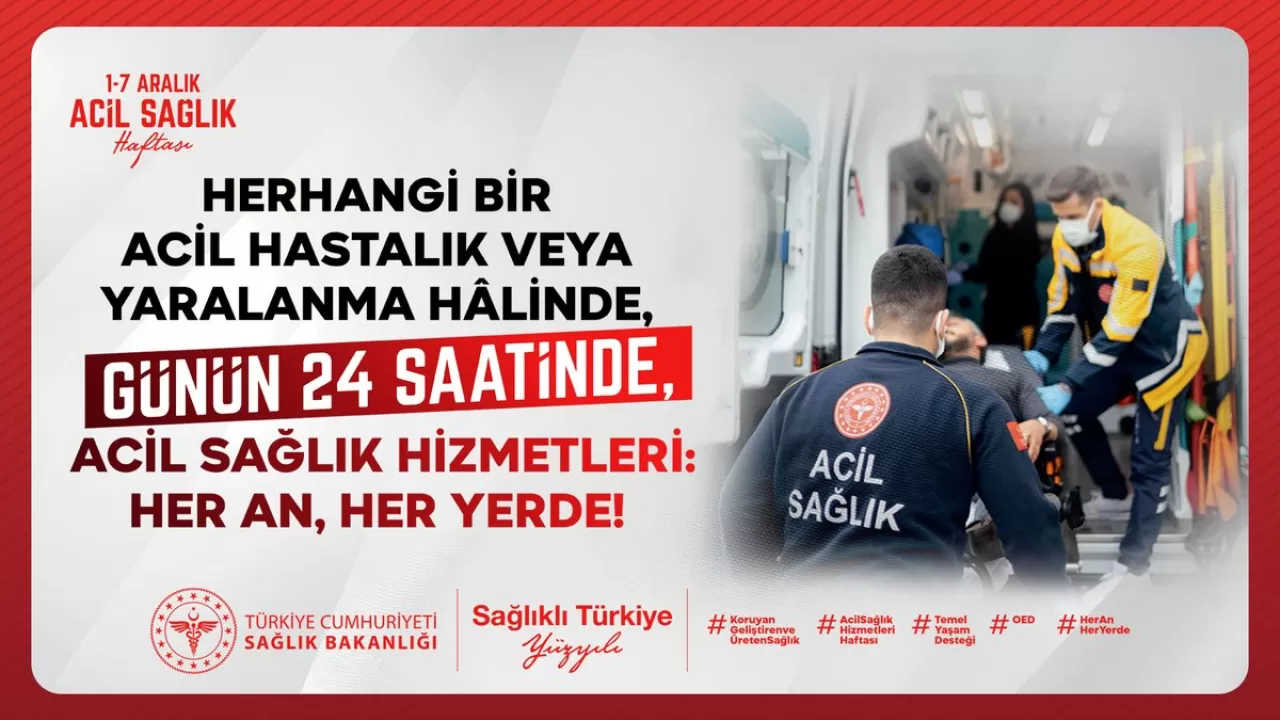 Acil Sağlık Hizmetleri Her An Vatandaşın Hizmetinde