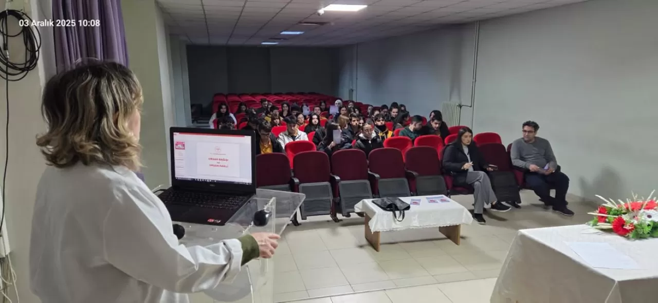 Amasya'da Organ Bağışı Bilinci Gençlere Anlatılıyor