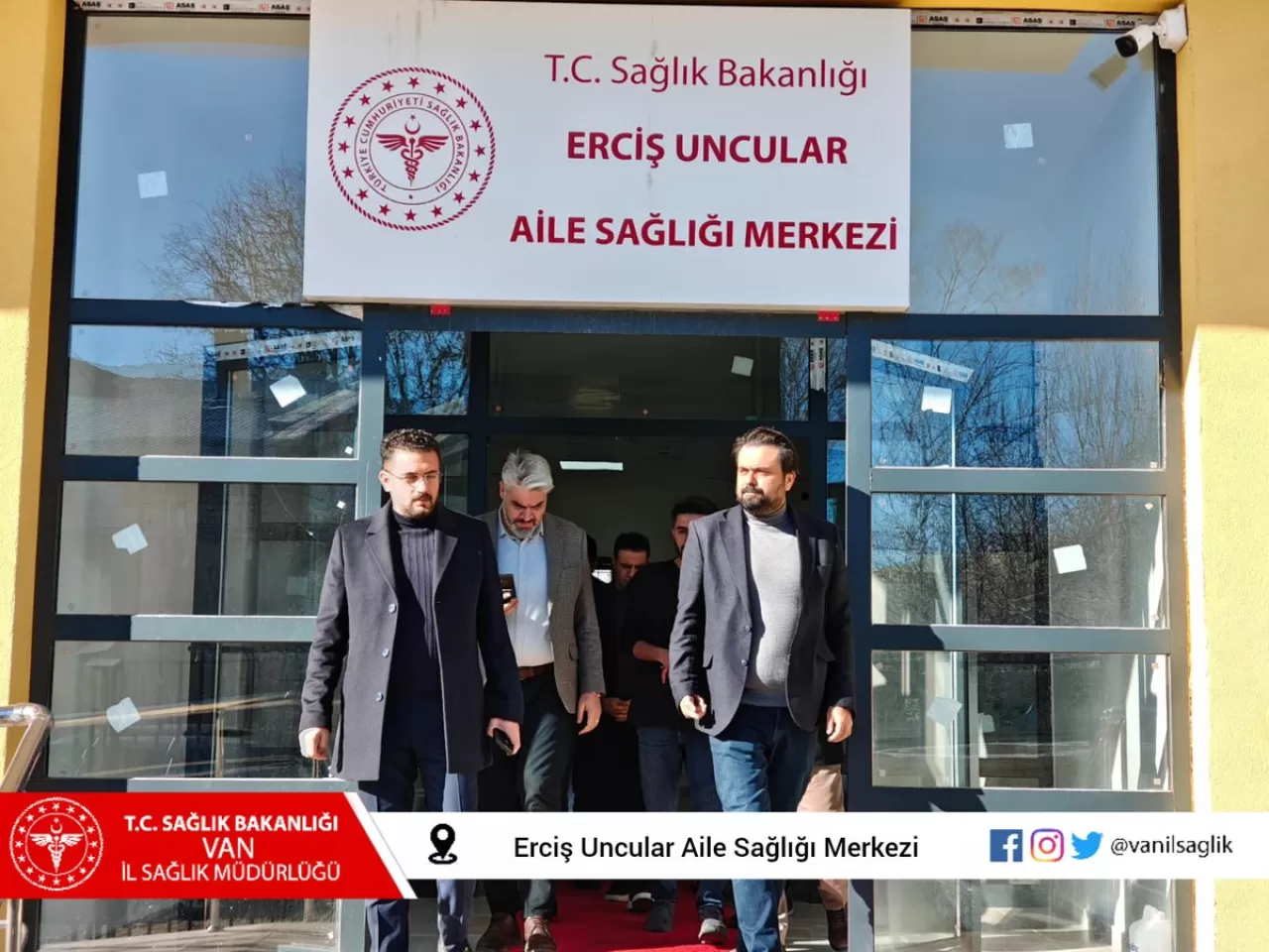 Van İl Sağlık Müdürü Muhammed Tosun, Erciş'teki Aile Sağlığı Merkezi'ni Ziyaret Etti