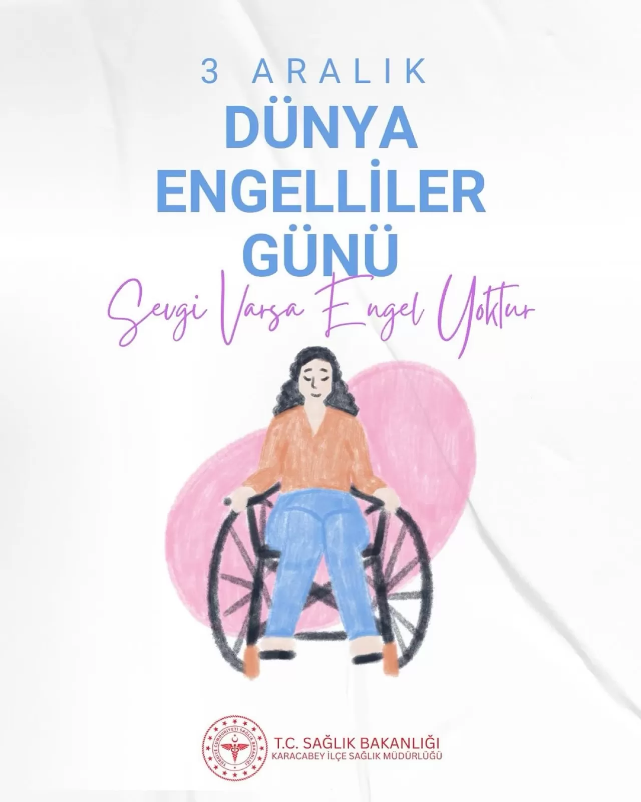 Bursa Karacabey'de 3 Aralık Dünya Engelliler Günü Mesajı: 