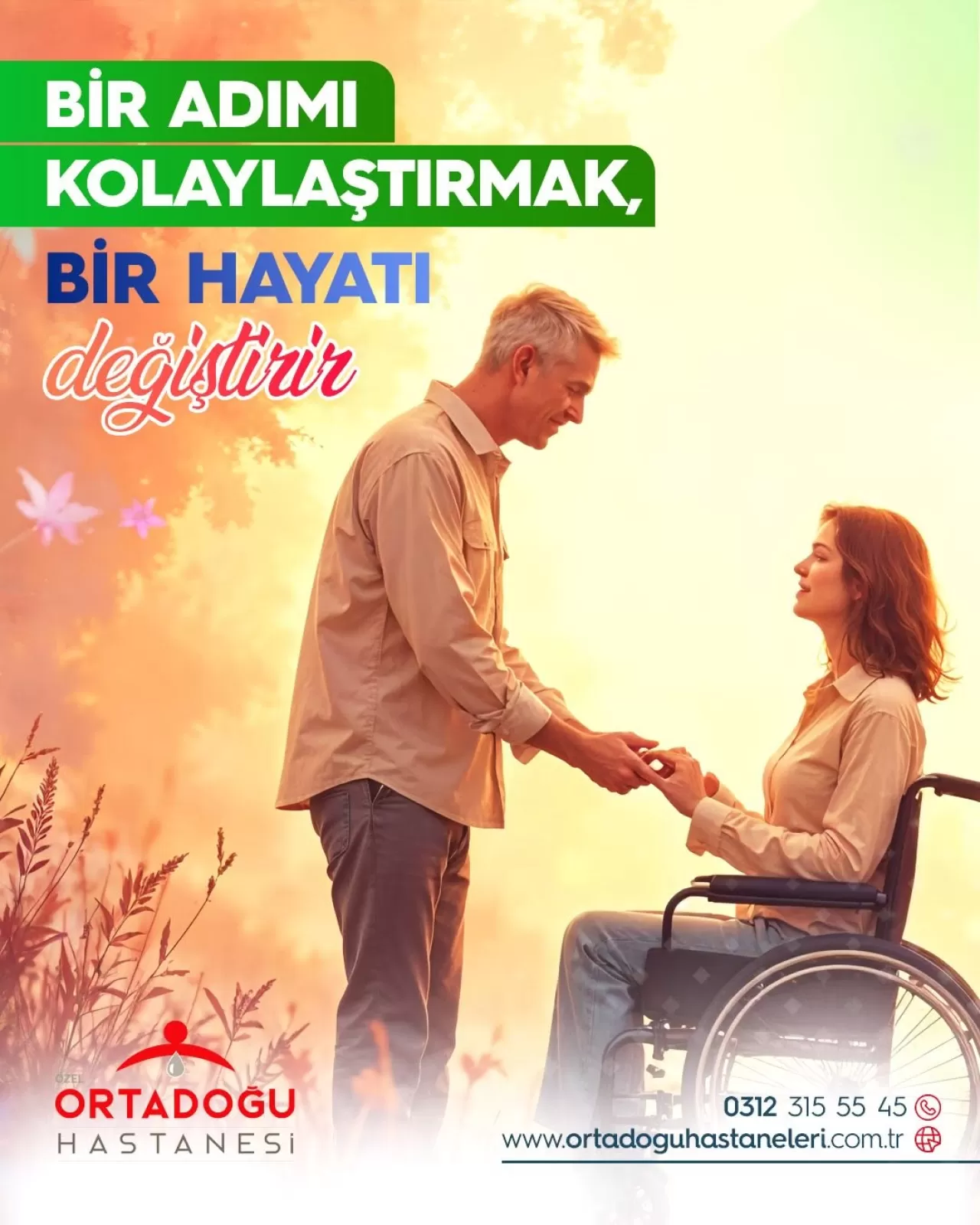 Ortadoğu Hastanesi'nden Dünya Engelliler Günü'nde Anlamlı Mesaj