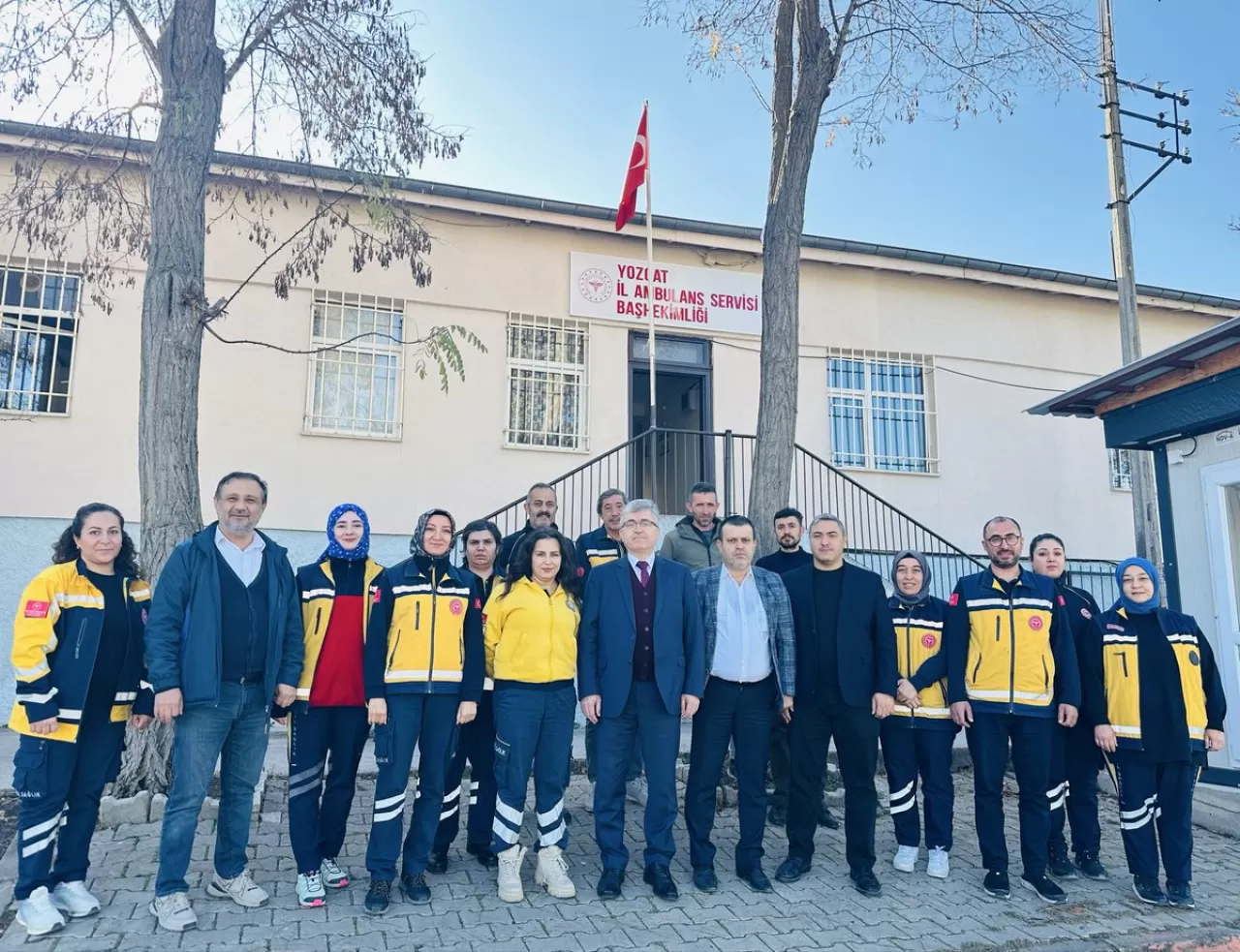 Yozgat İl Sağlık Müdürü, Acil Sağlık Hizmetleri Haftası'nda Sahadaki Personeli Ziyaret Etti
