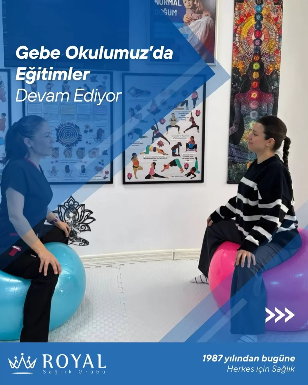 Bandırma Royal Hastanesi'nde Gebelik Eğitimleri Yoğun İlgi Görüyor