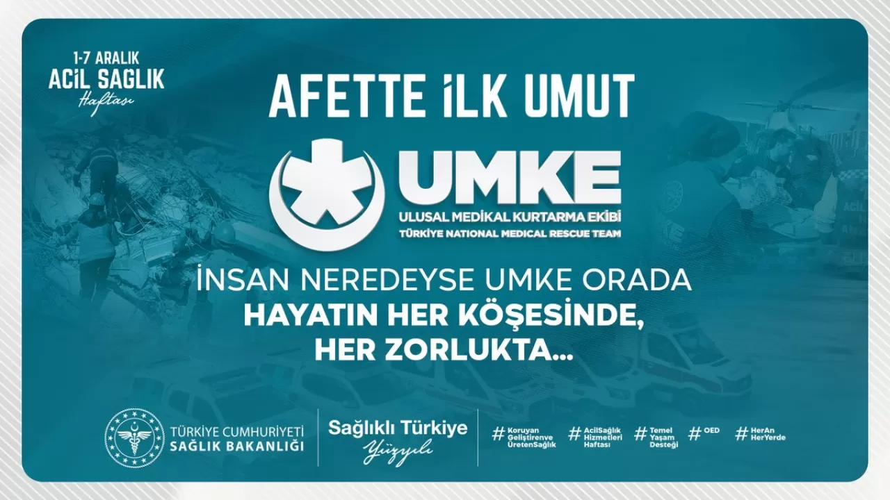 Acil Sağlık Hizmetleri Haftası'nda UMKE'nin Önemi Vurgulandı