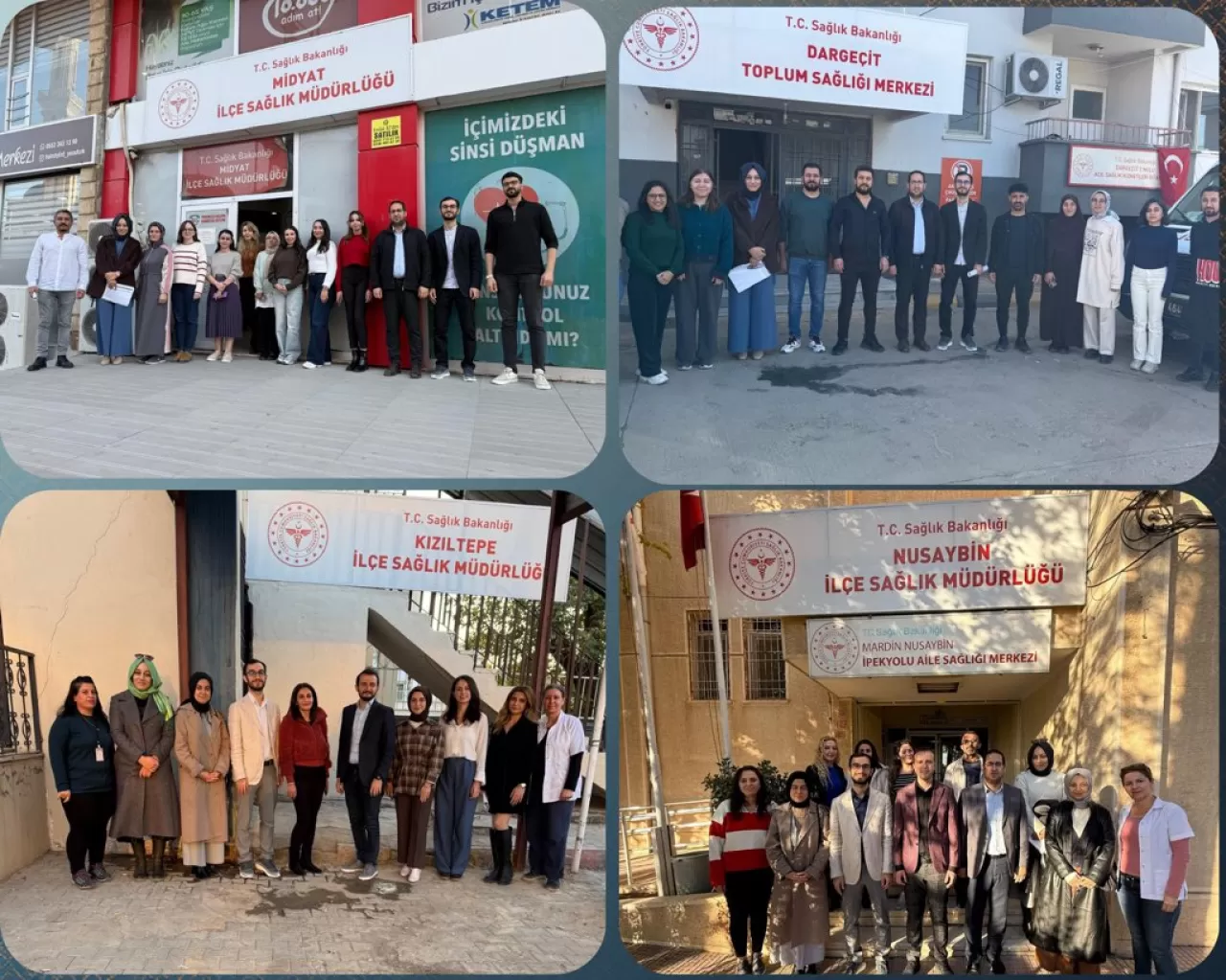 Mardin'de Sağlık Hizmetleri Saha Ziyaretleri ile Yerinde Denetlendi