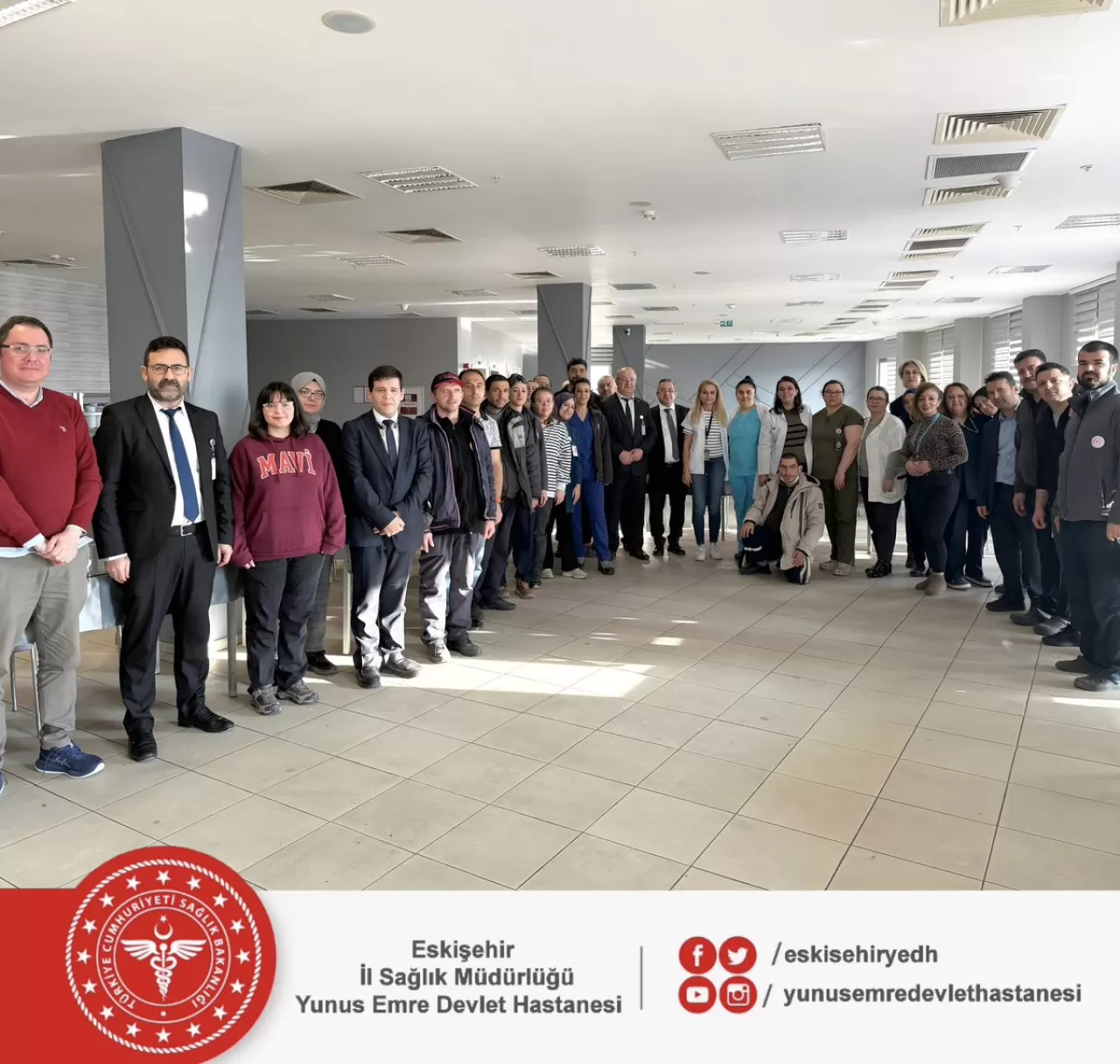 Eskişehir Yunus Emre Devlet Hastanesi'nde 3 Aralık Dünya Engelliler Günü Kahvaltısı