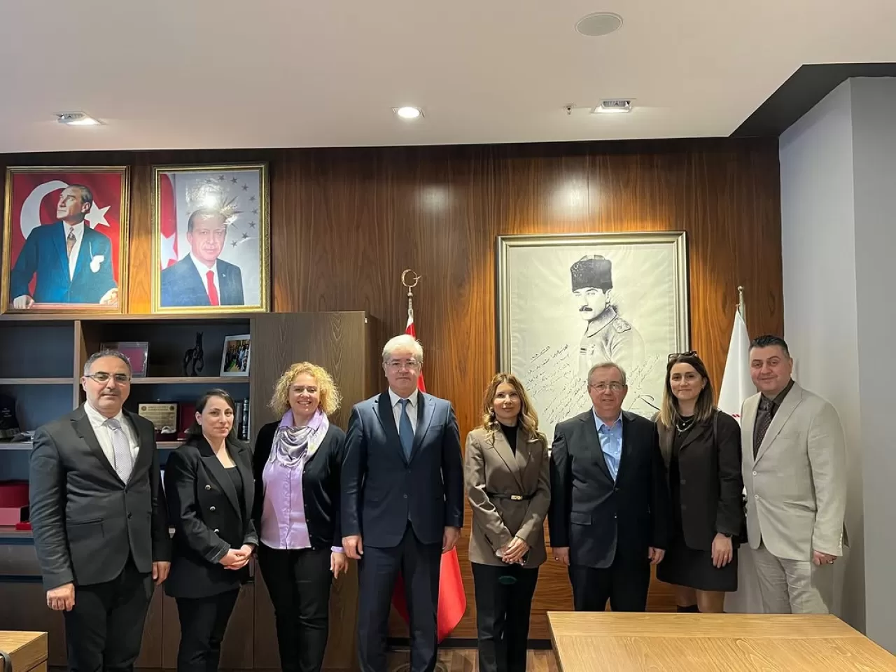 Tekirdağ İsmail Fehmi Cumalıoğlu Şehir Hastanesi'nde Sağlık Turizmi İş Birliği Görüşmeleri