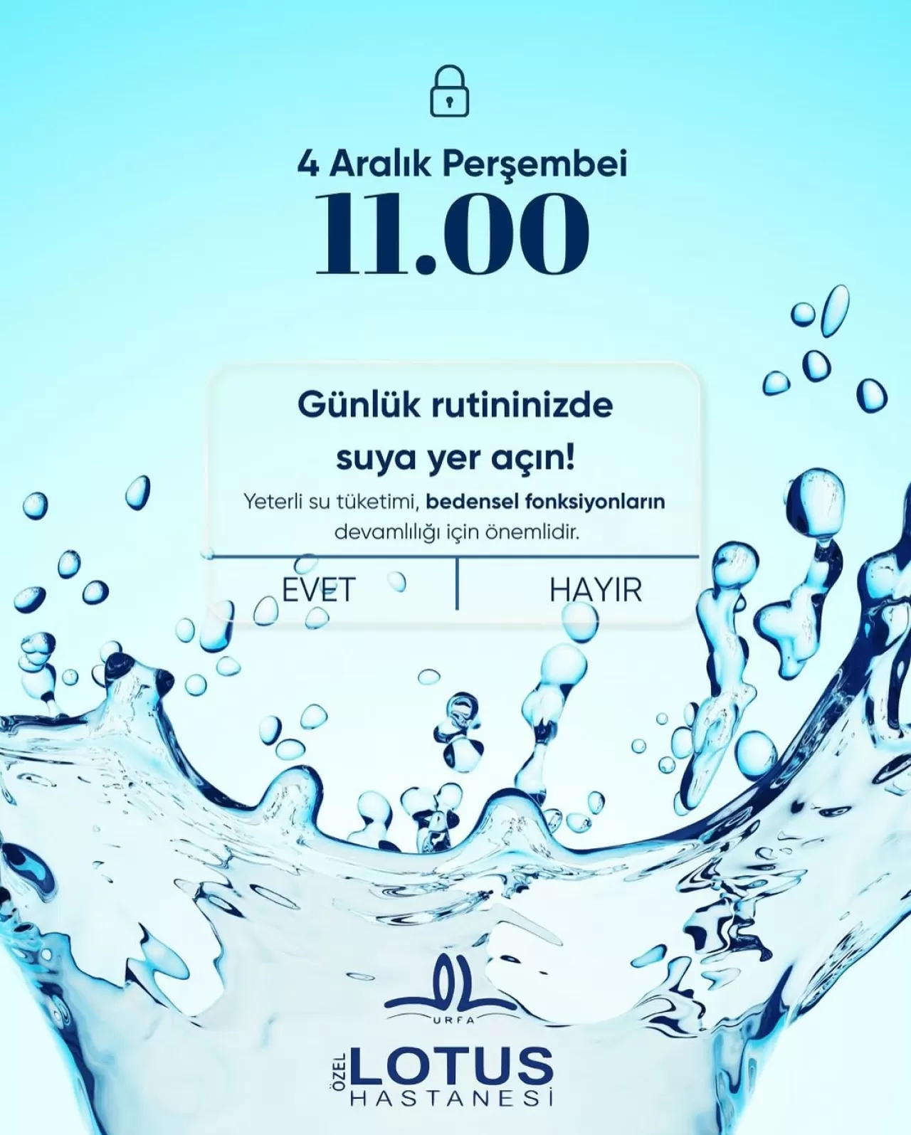 Su Tüketimi Sağlıklı Yaşamın Temel Taşıdır