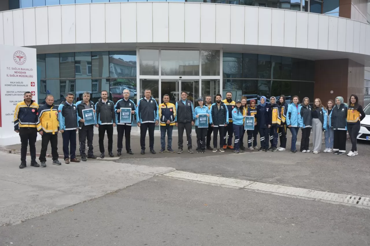Nevşehir'de Acil Sağlık Hizmetleri Günü Kutlamaları
