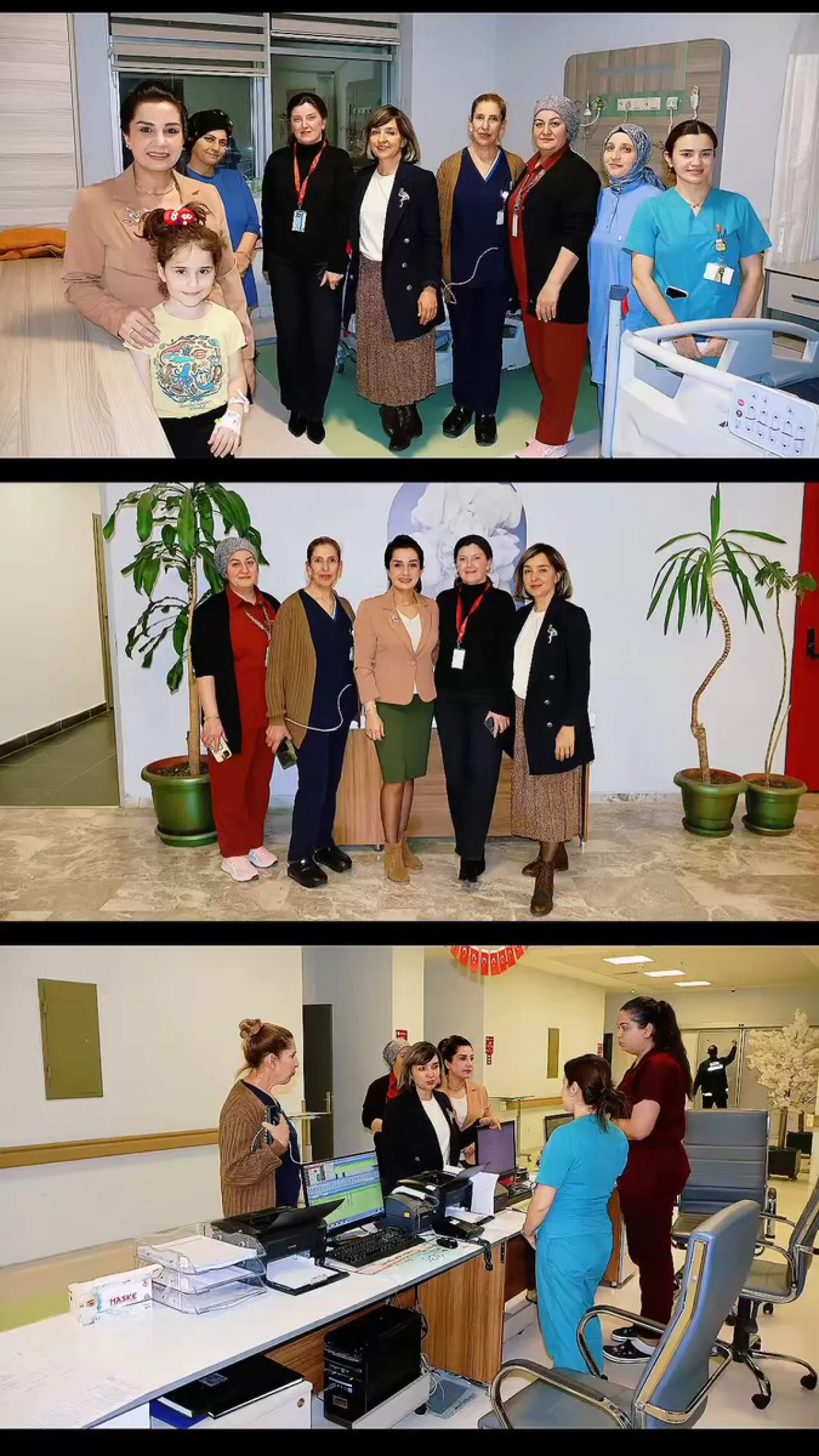 Sakarya Üniversitesi Hastanesi'nde Gece Ziyareti: Hastalara Moral, Çalışanlara Teşekkür