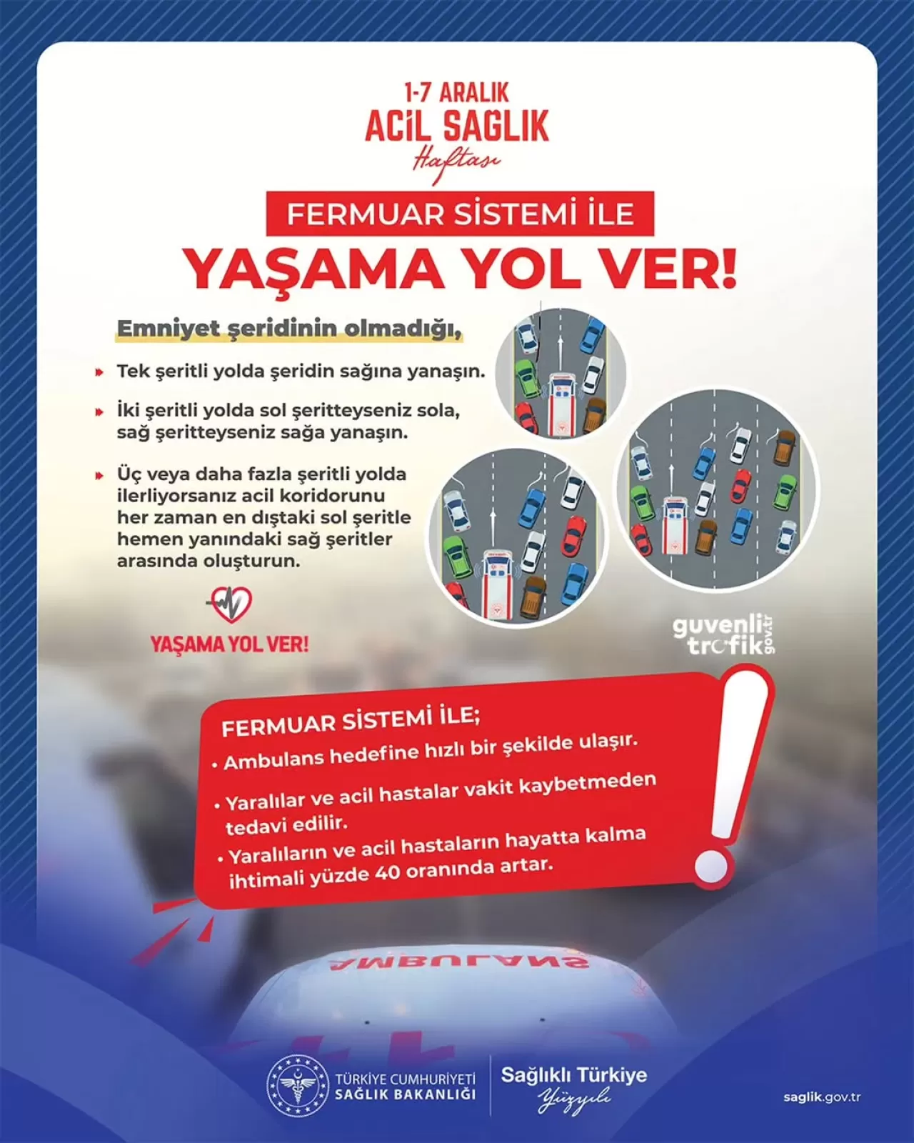 Balıkesir Devlet Hastanesi'nde Acil Serviste Fermuar Sistemi Uygulaması Başladı
