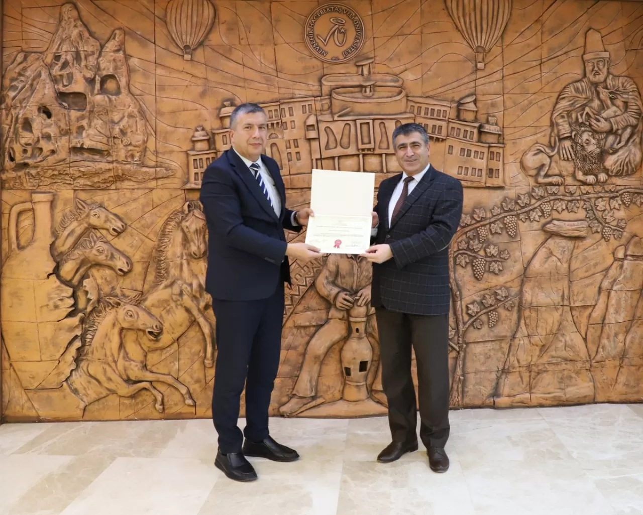 Nevşehir Üniversitesi'ne Sağlıklı Beslenme ve Hareketli Yaşam Belgesi