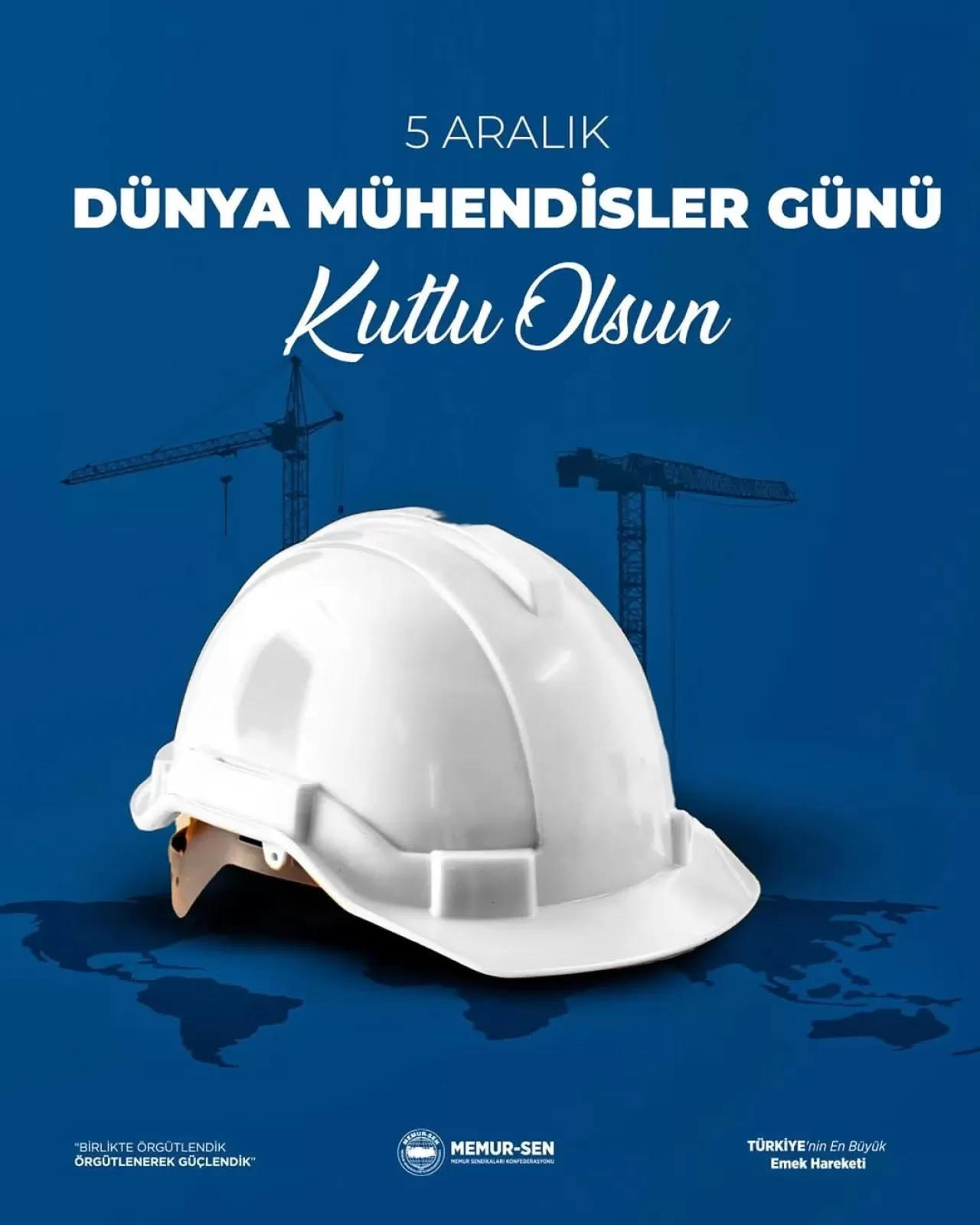 Dünya Mühendisler Günü'nde Meslektaşlar Tebrik Edildi