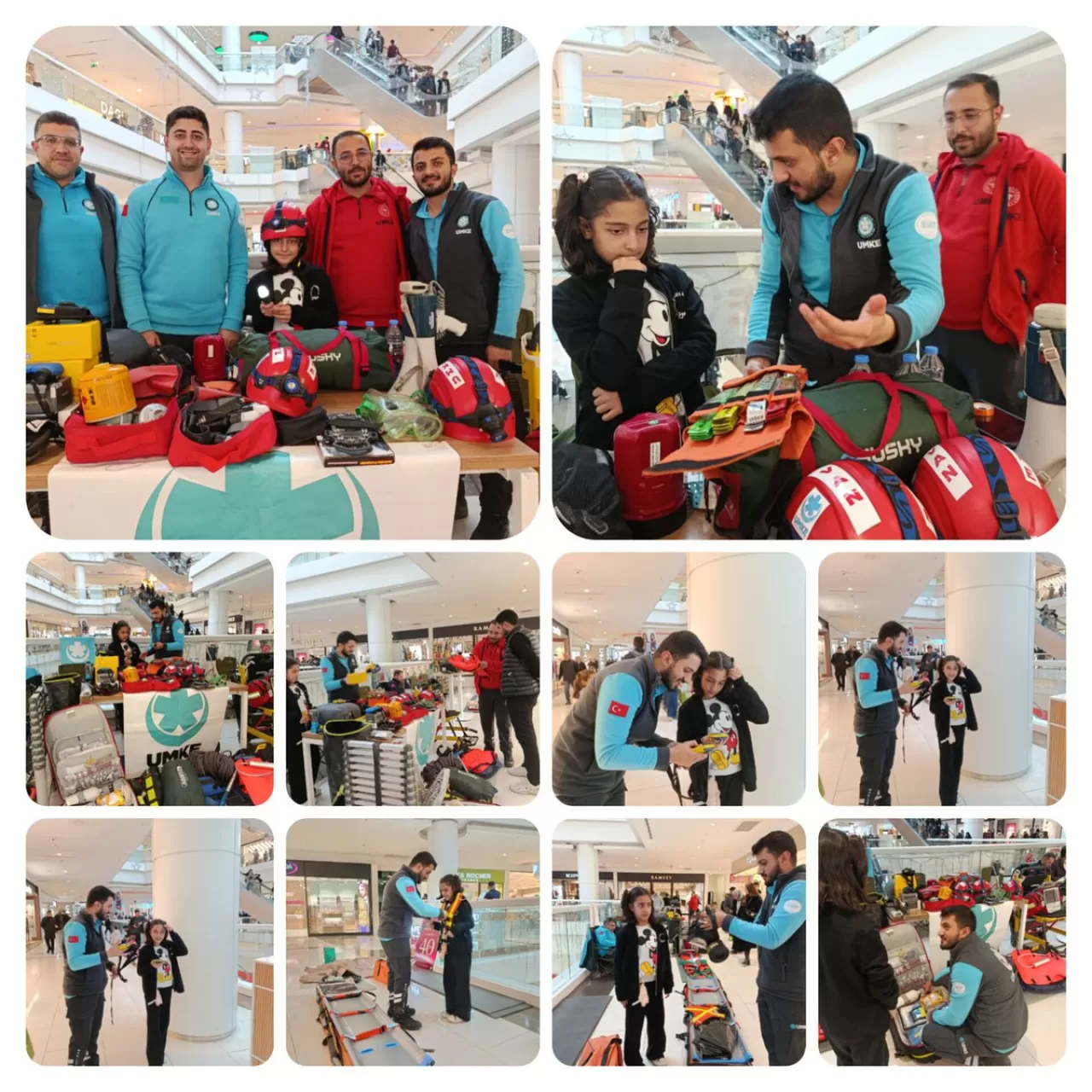 Van'da Acil Sağlık Hizmetleri Haftası'nda Minik Ziyaretçiye UMKE Tanıtımı