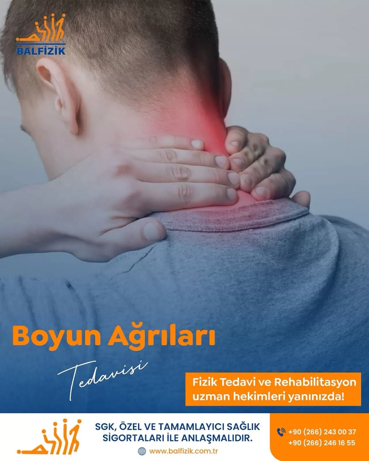 Boyun Ağrısı Şikayetlerinize Dikkat: Fizik Tedavi ve Rehabilitasyon Çözümleri