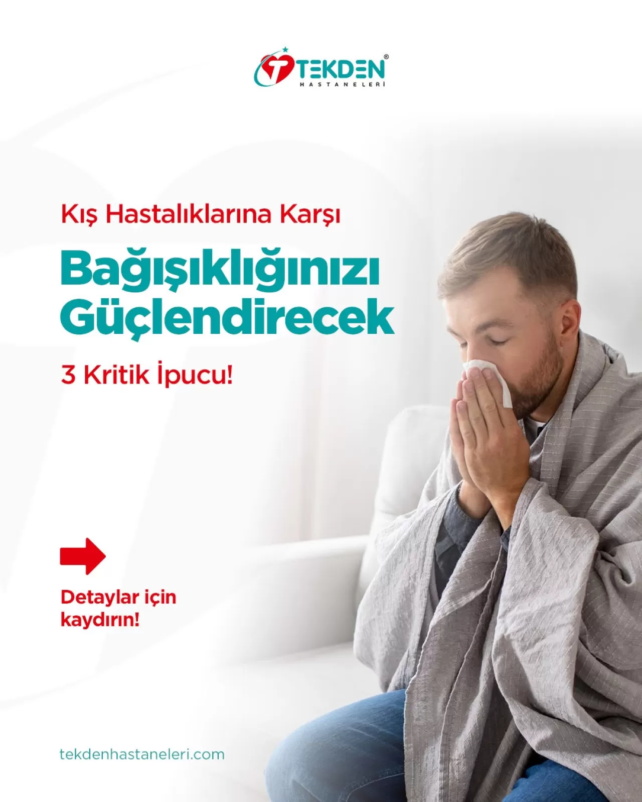 Kayseri Özel Tekden Hastanesi'nden Bağışıklık Sistemini Güçlendiren Öneriler