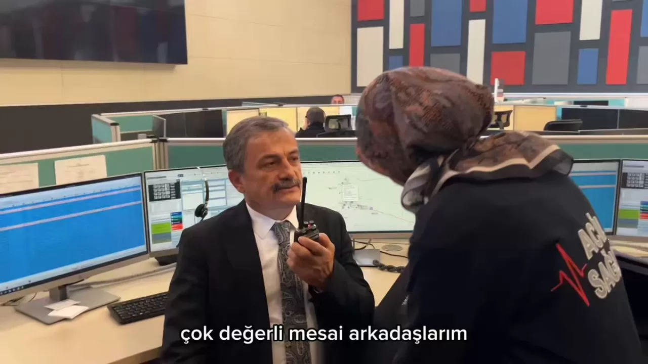Muş'ta Acil Sağlık Hizmetleri Haftası'nda 112 Ekipleri Ziyaret Edildi