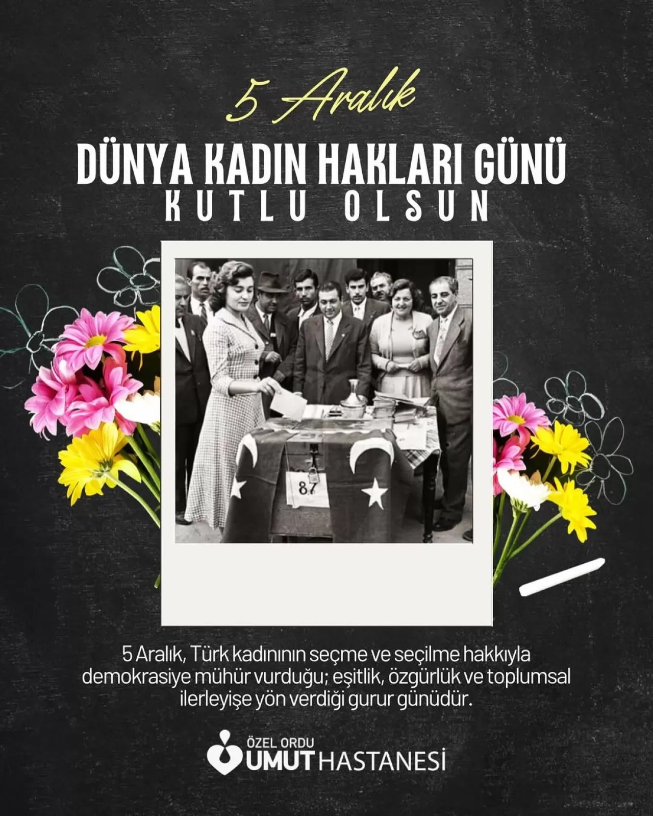 5 Aralık Dünya Kadın Hakları Günü'nde Kadının Demokrasi Mücadelesi Kutlanıyor