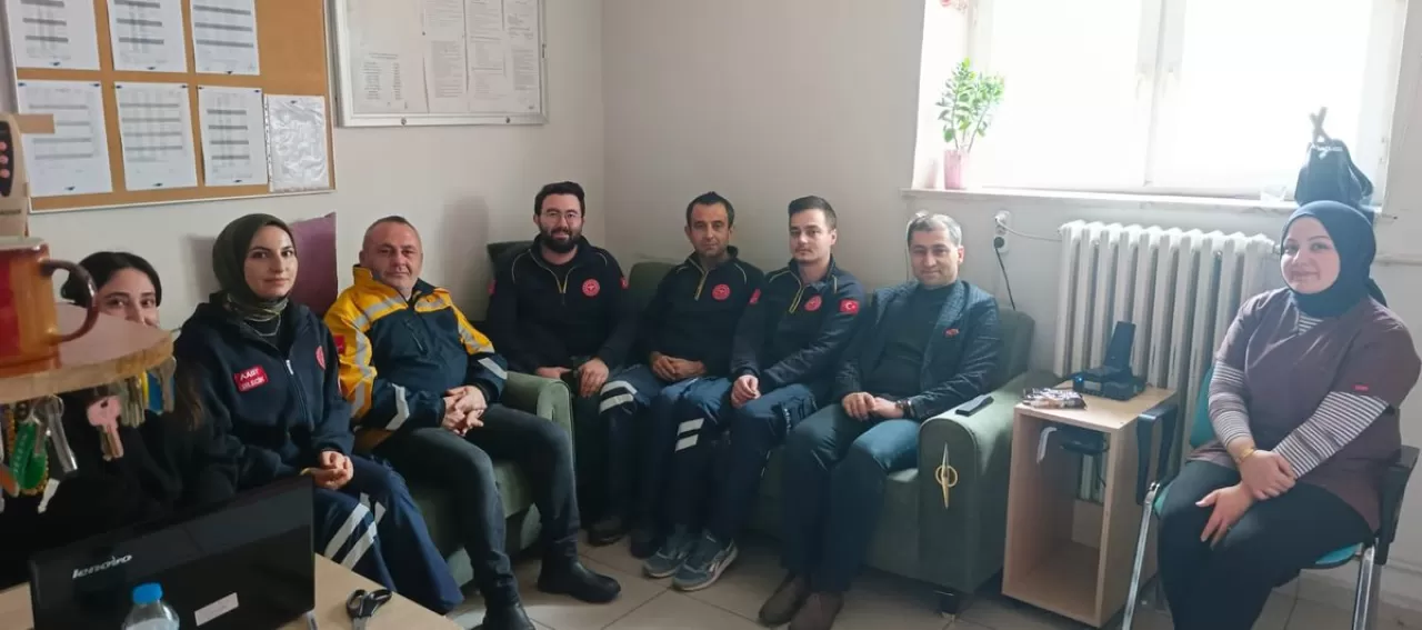 Bilecik'te 112 Çalışanlarının Özverili Çalışmaları Yerinde İncelendi