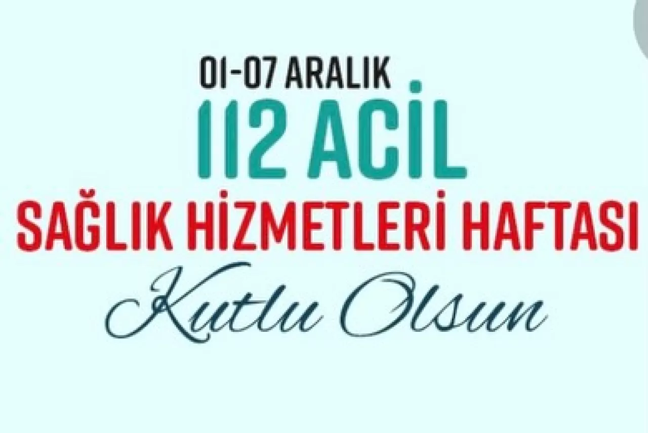İnegöl'de Acil Sağlık Hizmetleri Haftası Kutlandı