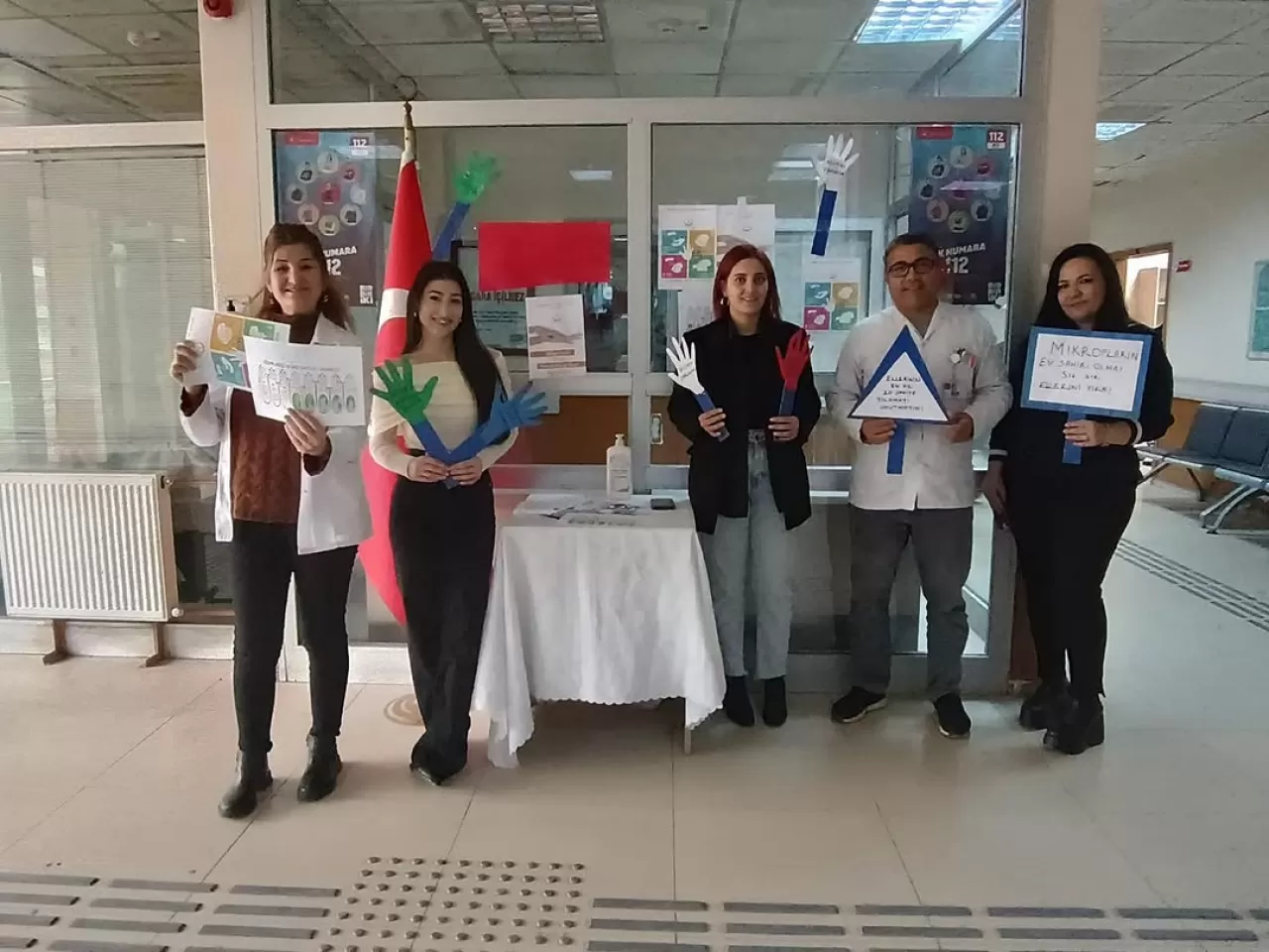 Iğdır'da El Hijyeni Etkinliği ile Enfeksiyonlara Dikkat Çekildi