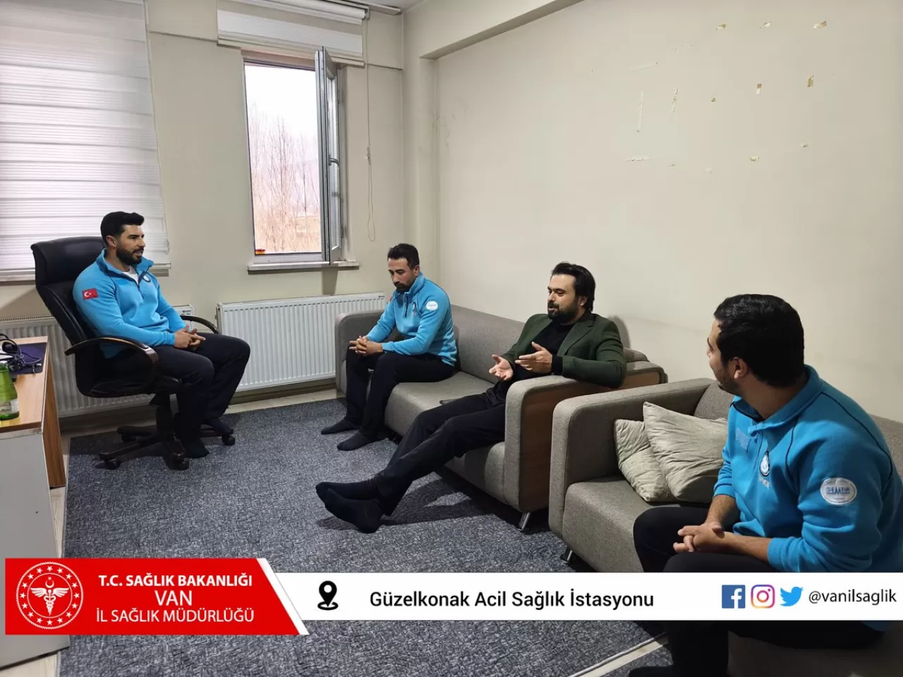 Van İl Sağlık Müdürü, Yeni Açılan Acil Sağlık İstasyonunu Ziyaret Etti