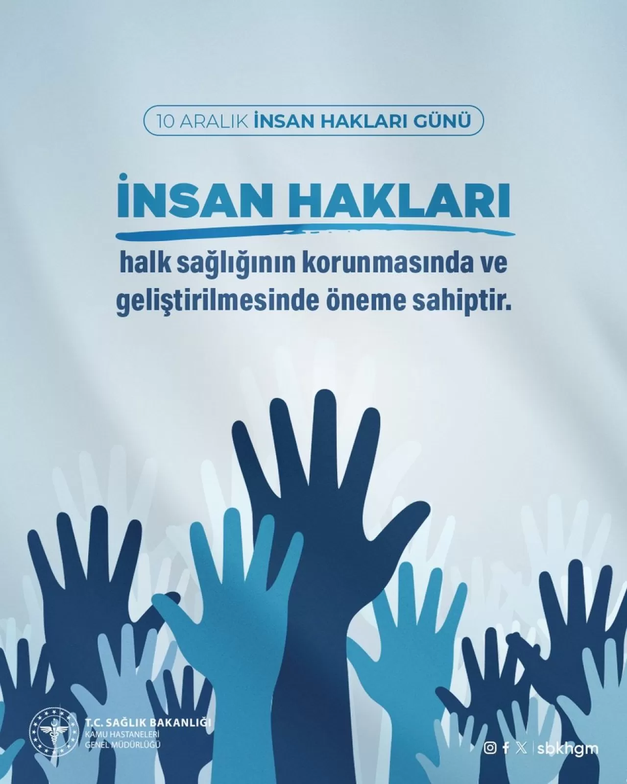 İnsan Hakları Günü'nde Halk Sağlığı ve İnsan Hakları İlişkisi Vurgulandı