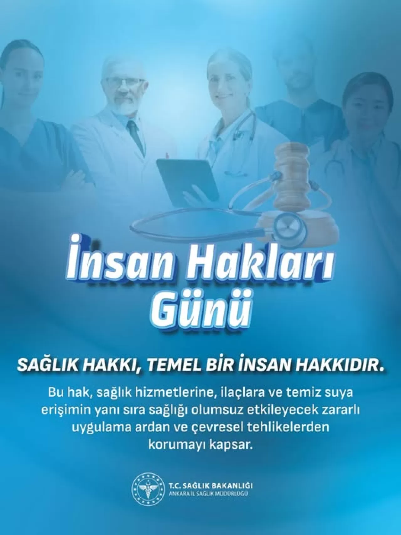 Ankara'da Sağlık Hakkı Temel İnsan Hakkı Olarak Vurgulandı