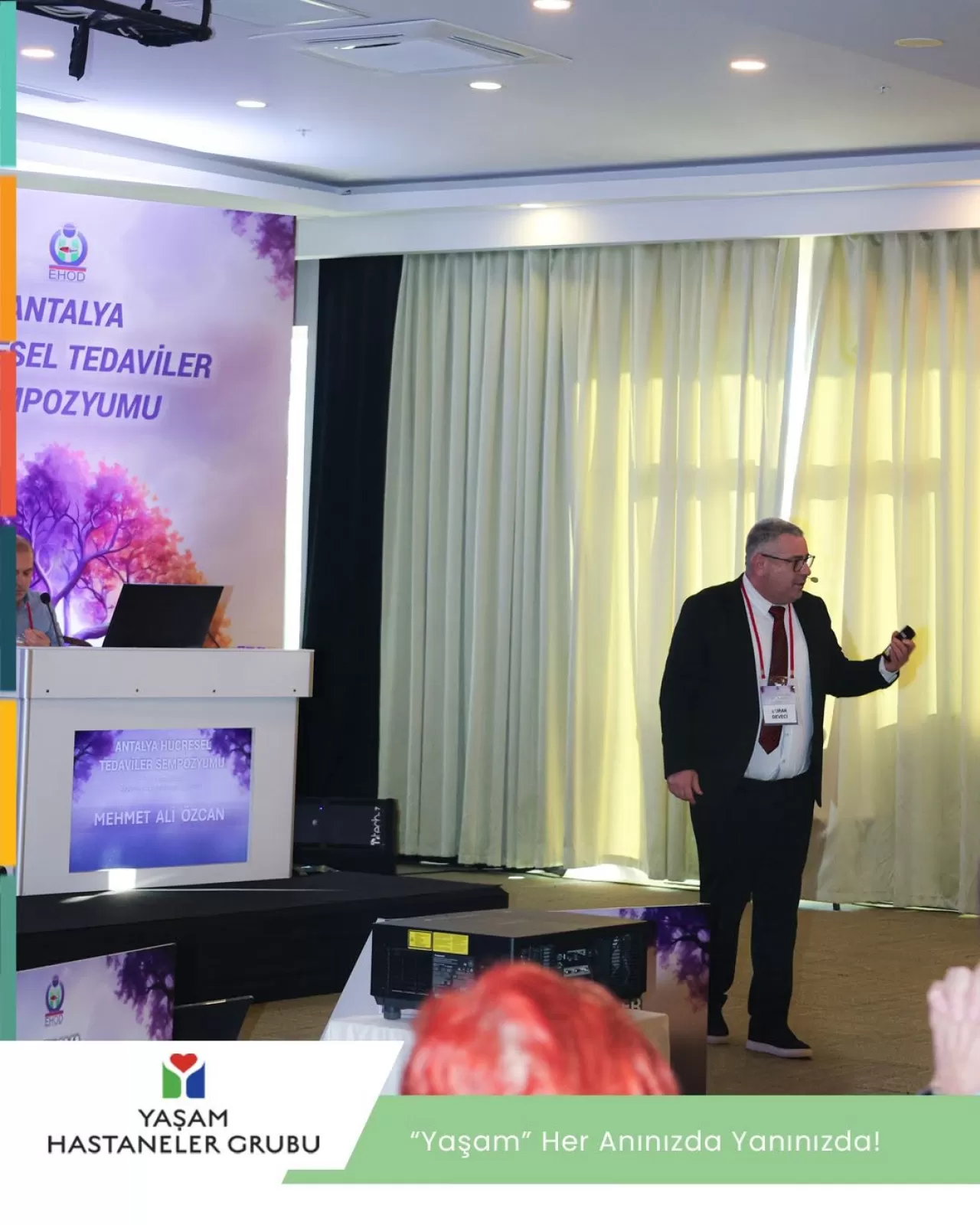 Antalya'da Hücresel Tedaviler Sempozyumu'na Yaşam Hastaneleri'nden Değerli Katkı