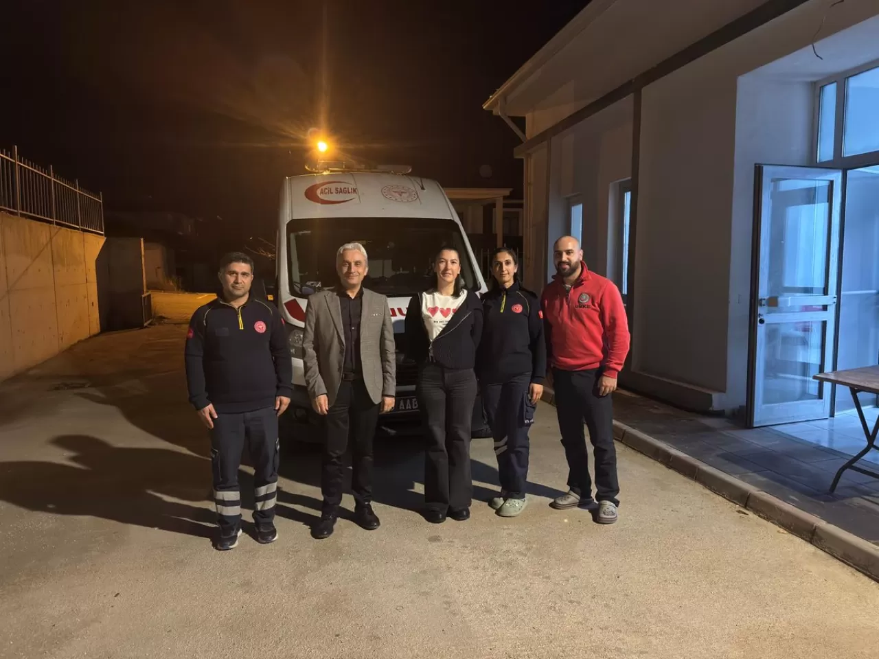 Kırşehir'de Acil Sağlık Hizmetleri Haftası'nda 112 İstasyonları Ziyaret Edildi