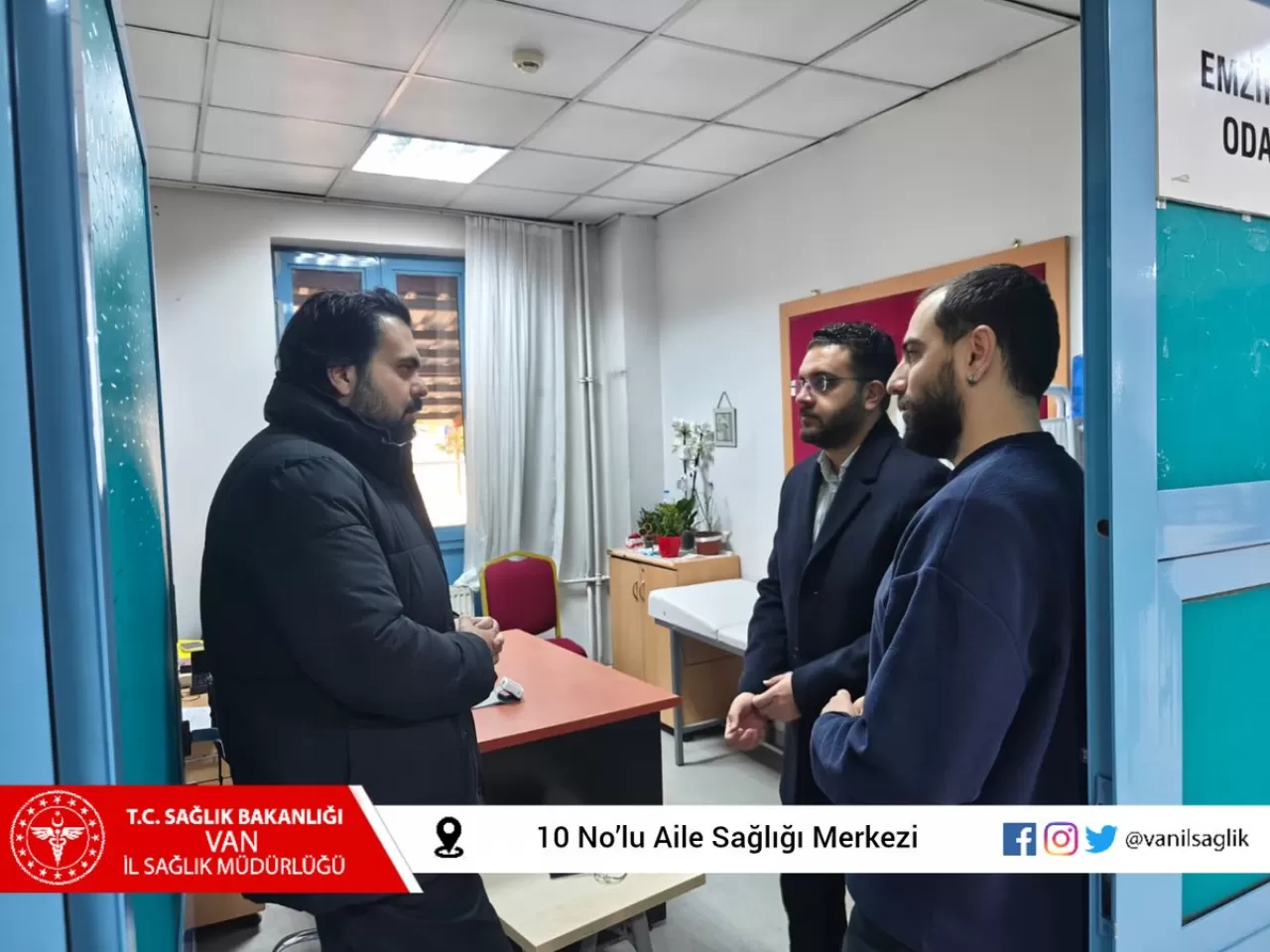 Van İl Sağlık Müdürü Aile Sağlığı Merkezi'nde İncelemelerde Bulundu