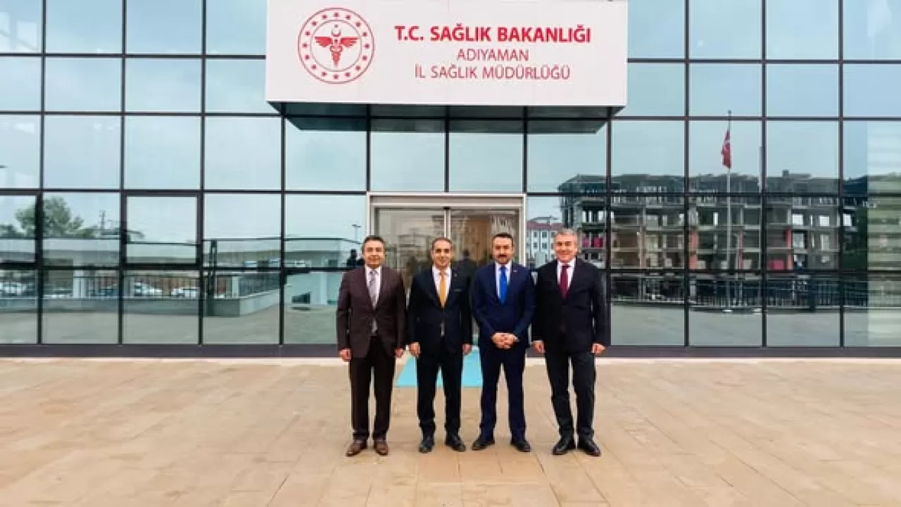 Adıyaman'da Sağlık Altyapısı İçin İş Birliği Ziyareti