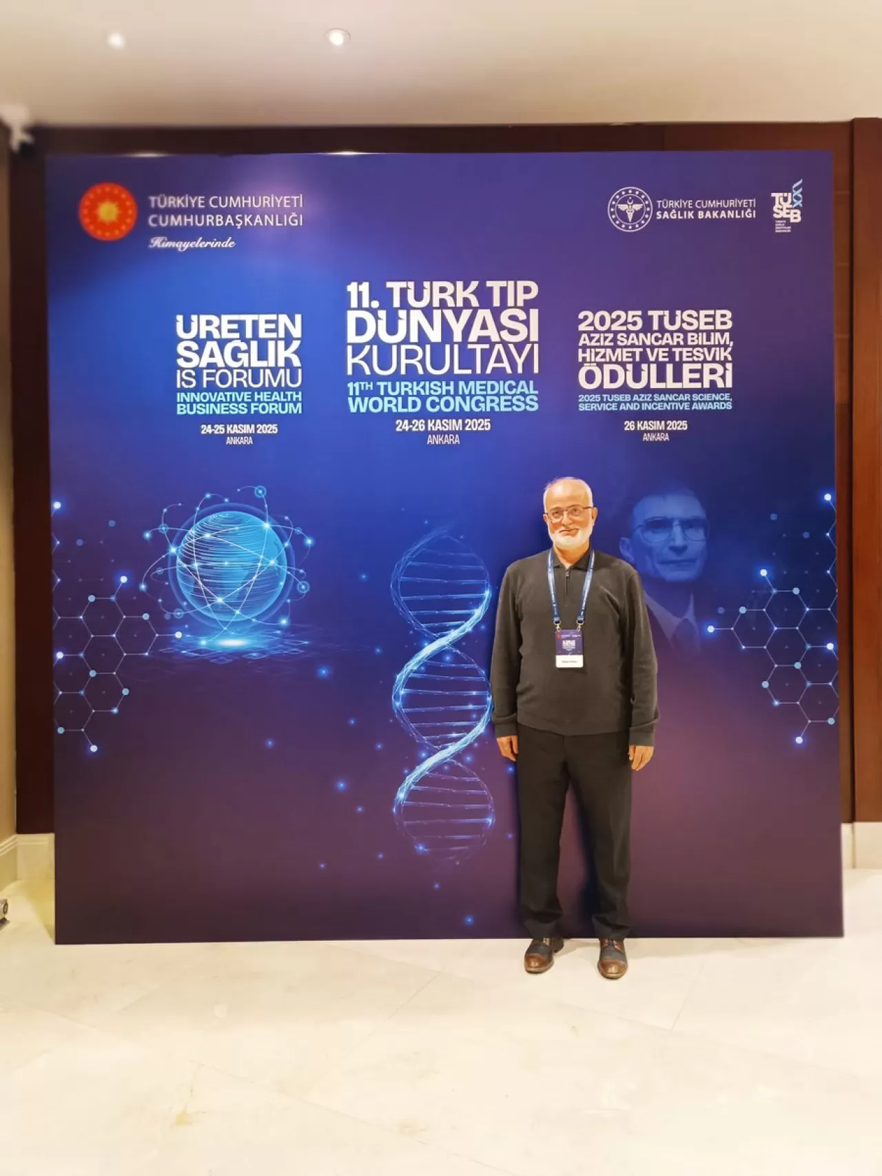 Sakarya GETAT Merkezi, 11. Türk Tıp Dünyası Kurultayı'nda Temsil Edildi