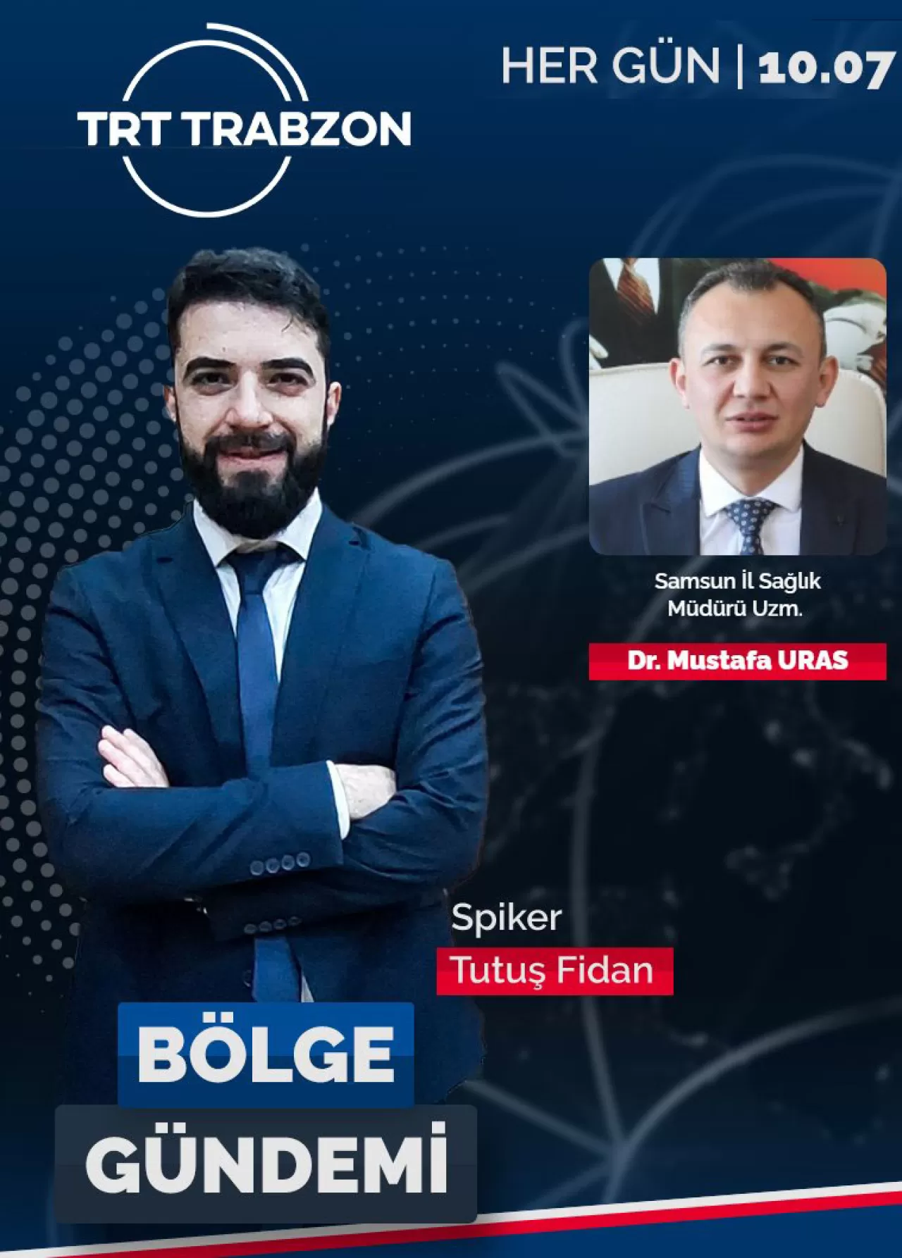 Samsun İl Sağlık Müdürü Dr. Mustafa Uras, TRT Radyo'da Şehir Hastanesi ve Sağlık Çalışmalarını Anlattı