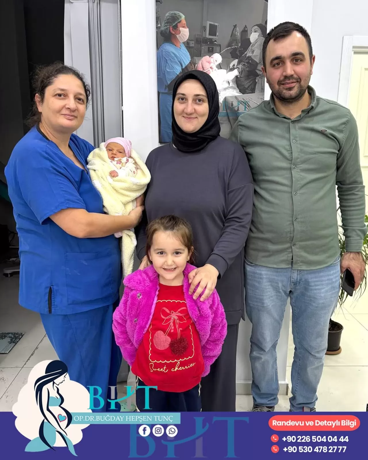 Op. Dr. Buğday Hepşen Tunç: Kadın Hastalıkları ve Doğum Alanında Hizmet