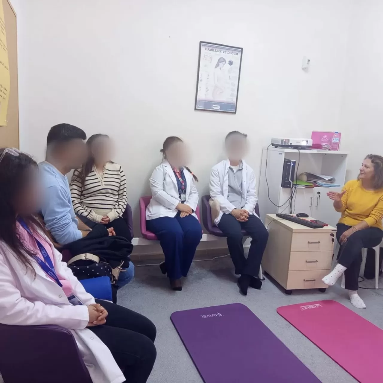 Mudanya'da Gebelere ve Stajyerlere Yönelik Eğitim Programı Tamamlandı