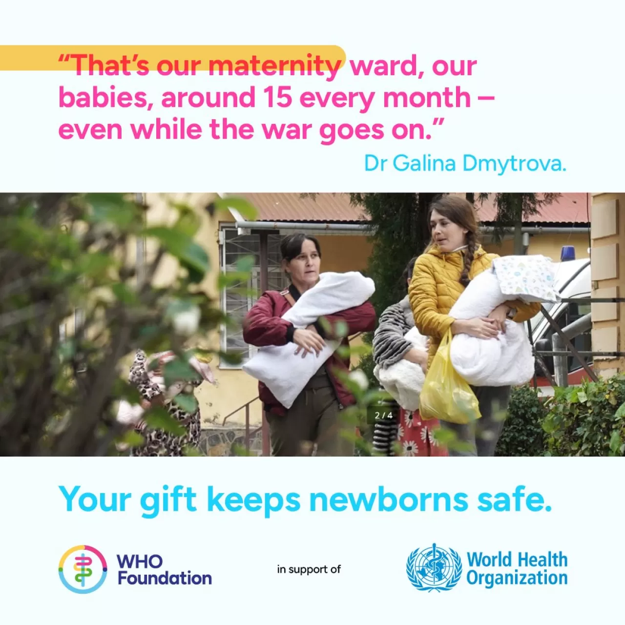 Ukrayna'daki Hastaneye Temiz Su Erişimi Sağlandı