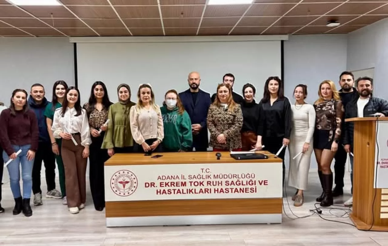 Adana'da Psikiyatri Hemşireliği Sertifika Programı Tamamlandı