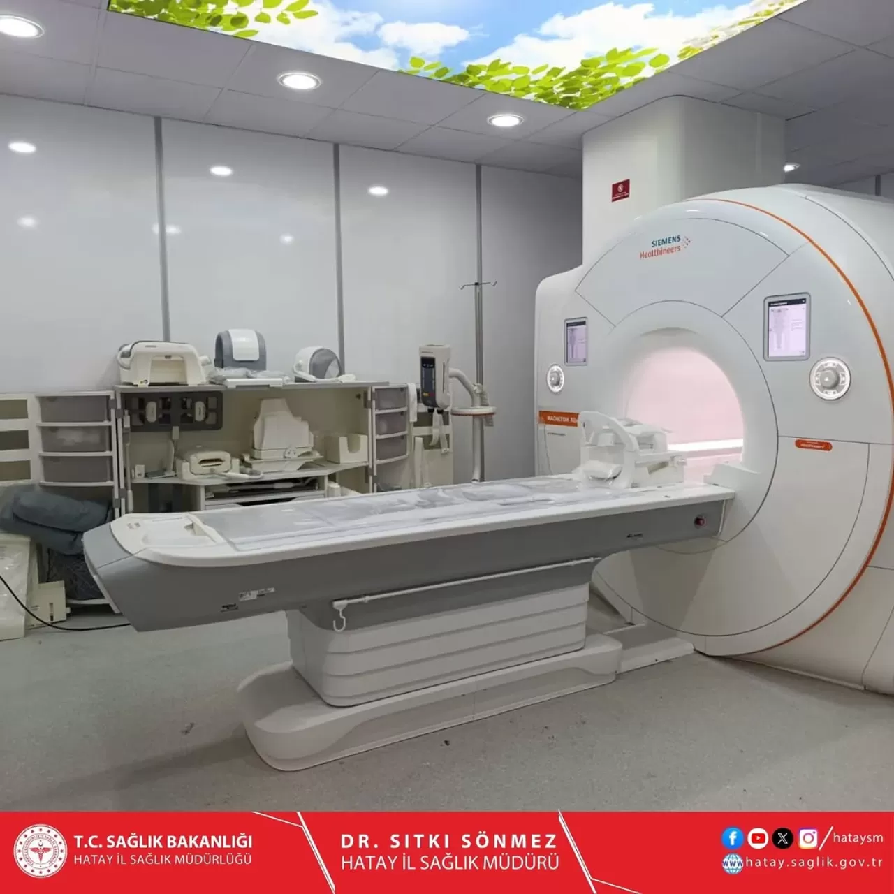Hatay Eğitim ve Araştırma Hastanesi'ne İkinci MR Cihazı