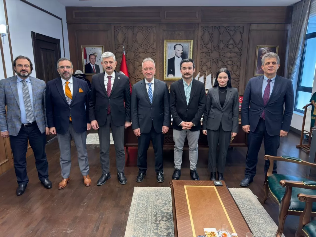 Trabzon İl Sağlık Müdürü Mehmet Topsakal, Araklı'da Protokol Ziyaretlerinde Bulundu