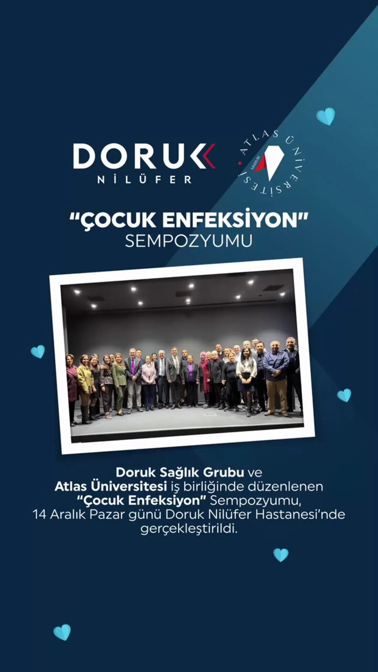 Doruk Nilüfer Hastanesi'nde Çocuk Enfeksiyon Sempozyumu Düzenlendi