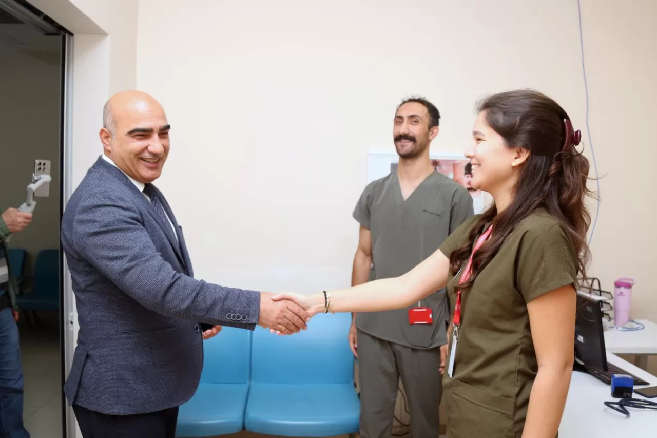 İzmir İl Sağlık Müdürlüğü, Karaburun'daki Sağlık Hizmetlerini Değerlendirdi